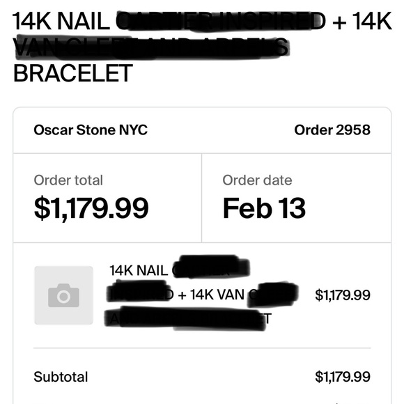 14K Elegant Red and Gold Clover Bracelet - Picture 7 of 8